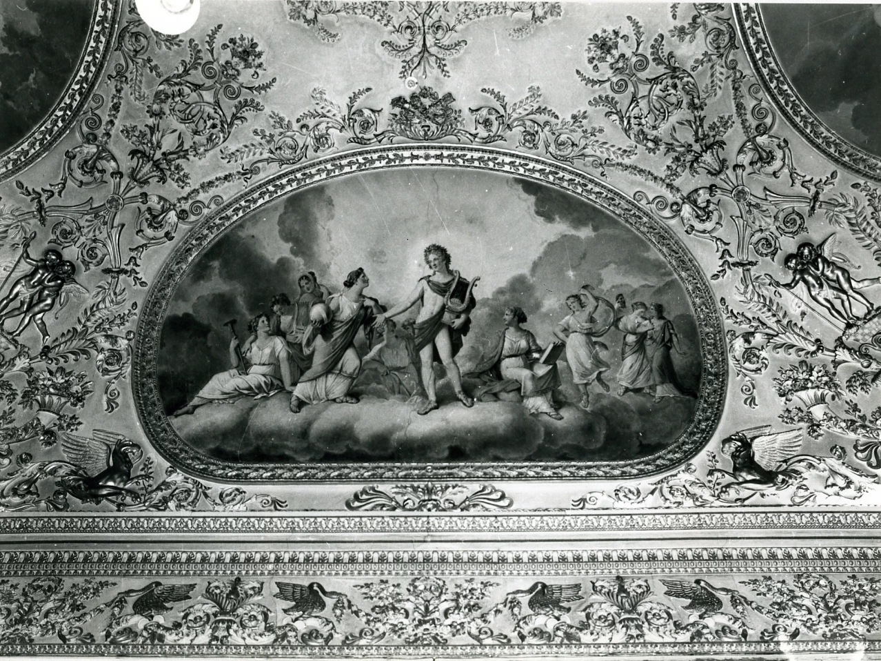 Apollo tra le Muse - Biblioteca Nazionale Vittorio Emanuele III, Napoli